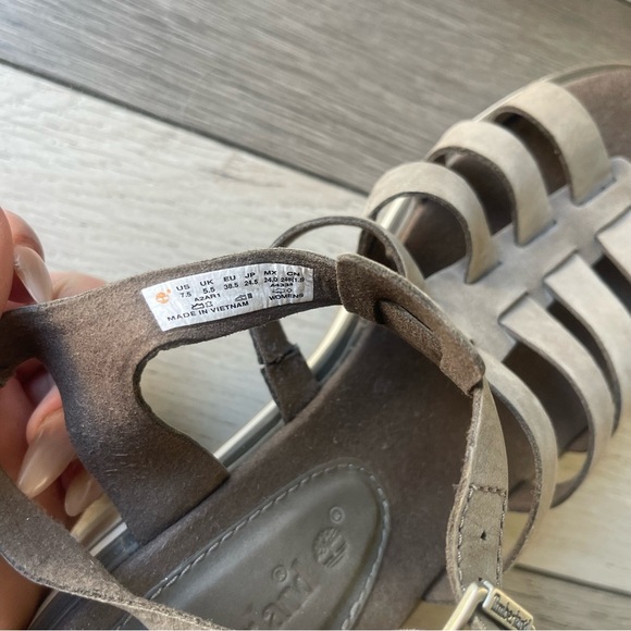 Timberland Taupe Strappy Sandals - Picture 5 of 6